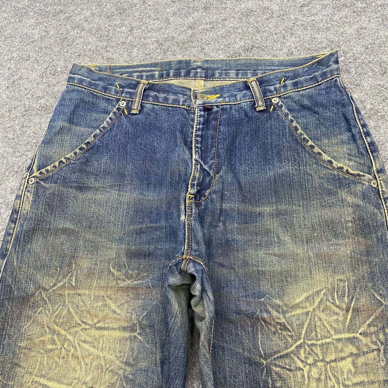 If Six Was Nine 💥Best Offer💥Vintage Bal Distressed Denim Size US 32 / EU 48 - 12 Thumbnail