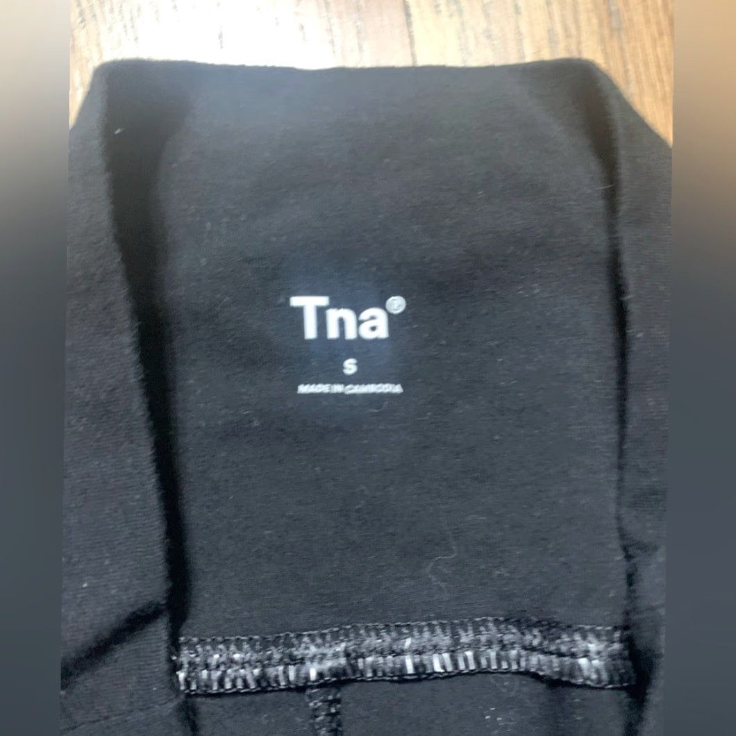 TNA Tna Leggings Black Small S Regular Women Ankle Size 28" / US 6 / IT 42 - 4 Thumbnail