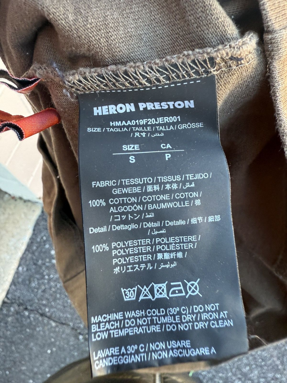 Designer × Heron Preston Heron Preston T-shirt Size US S / EU 44-46 / 1 - 6 Thumbnail