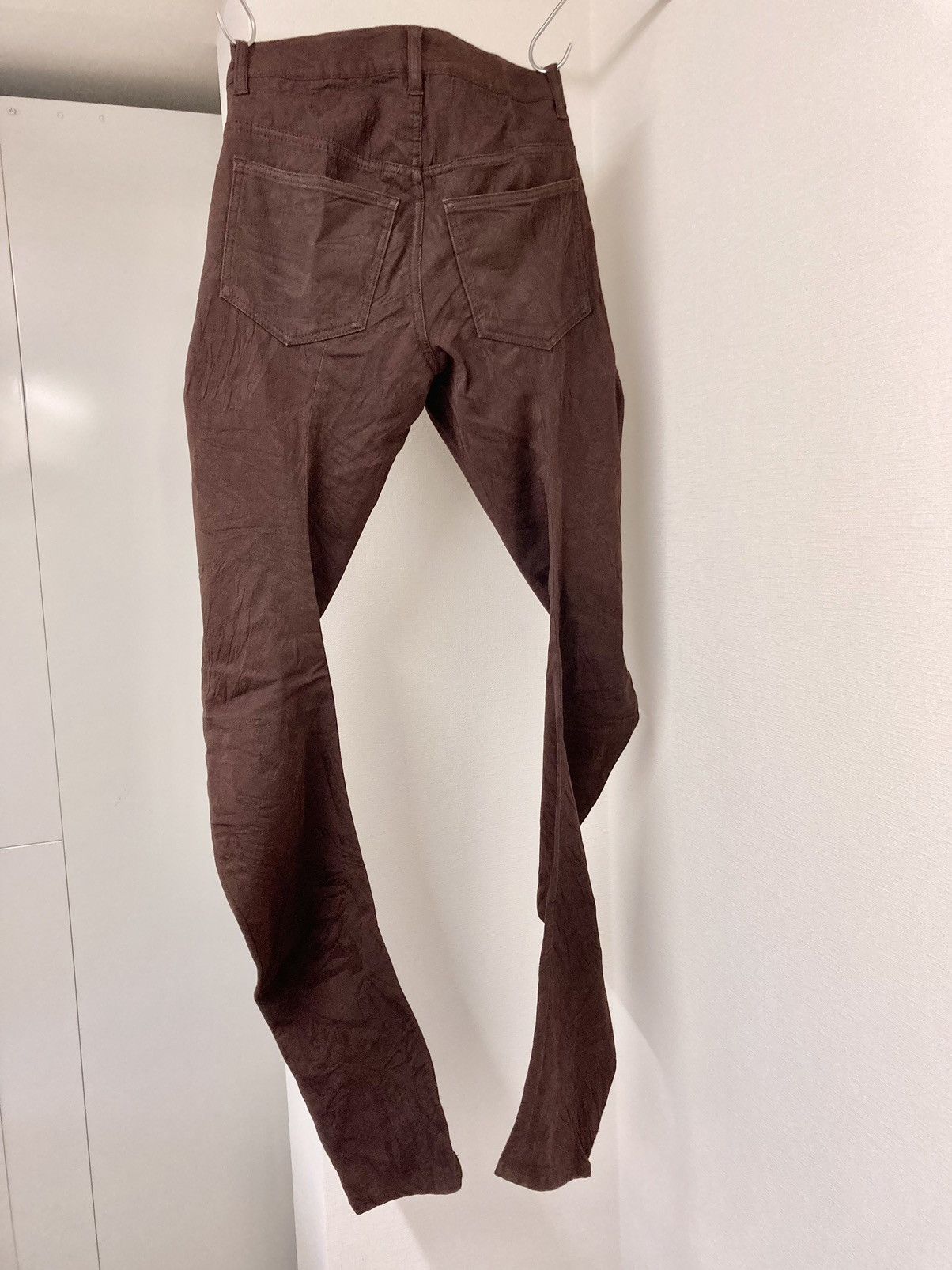 Kazuyuki Kumagai Attachment KAZUYUKI KUMAGAI ATTACHMENT Jtype Curved woven stretch pants Size US 30 / EU 46 - 10 Thumbnail