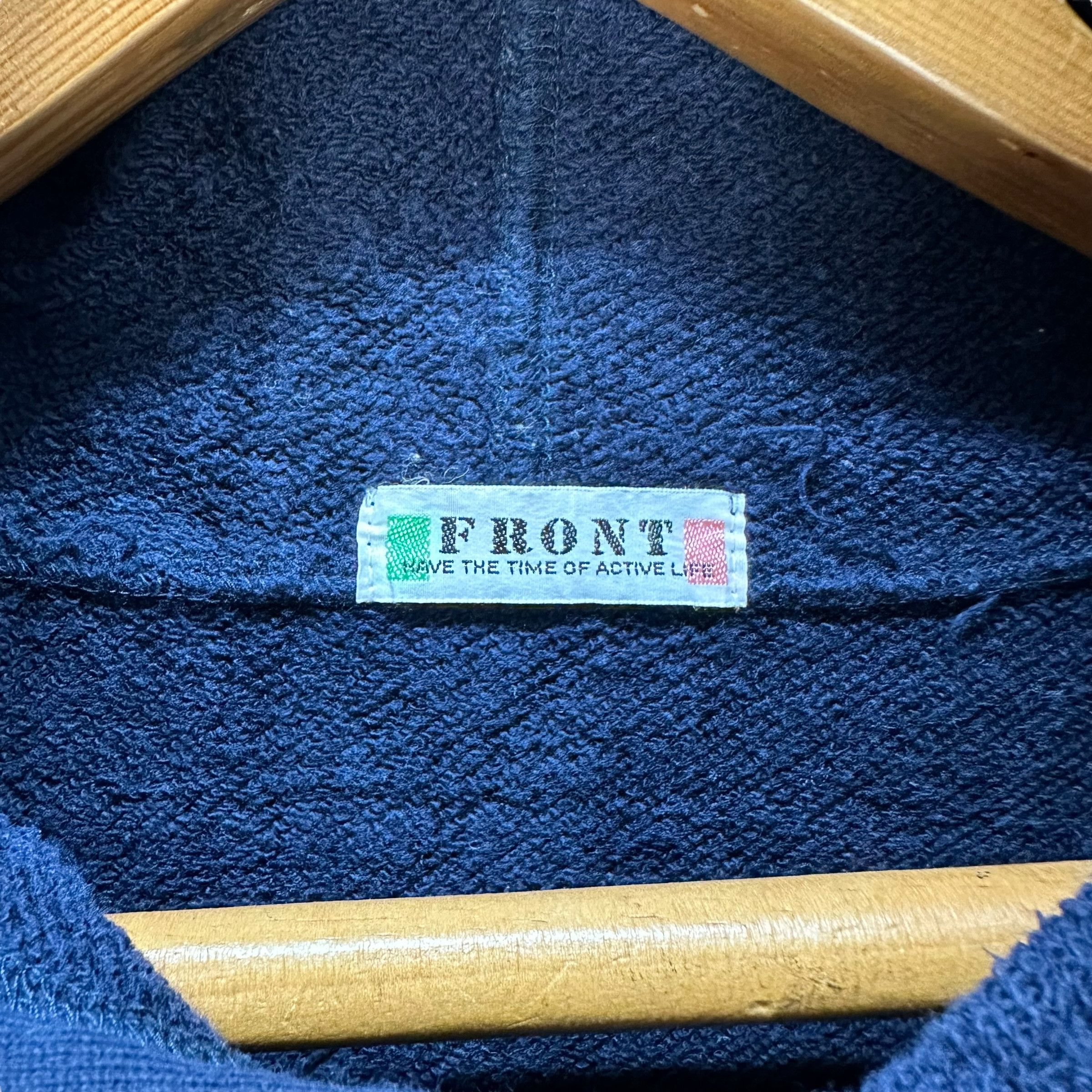 Japanese Brand SEA FRONT MARINE CLUB MEMBER PULLOVER HOODIES #9064-53 Size US S / EU 44-46 / 1 - 12 Thumbnail