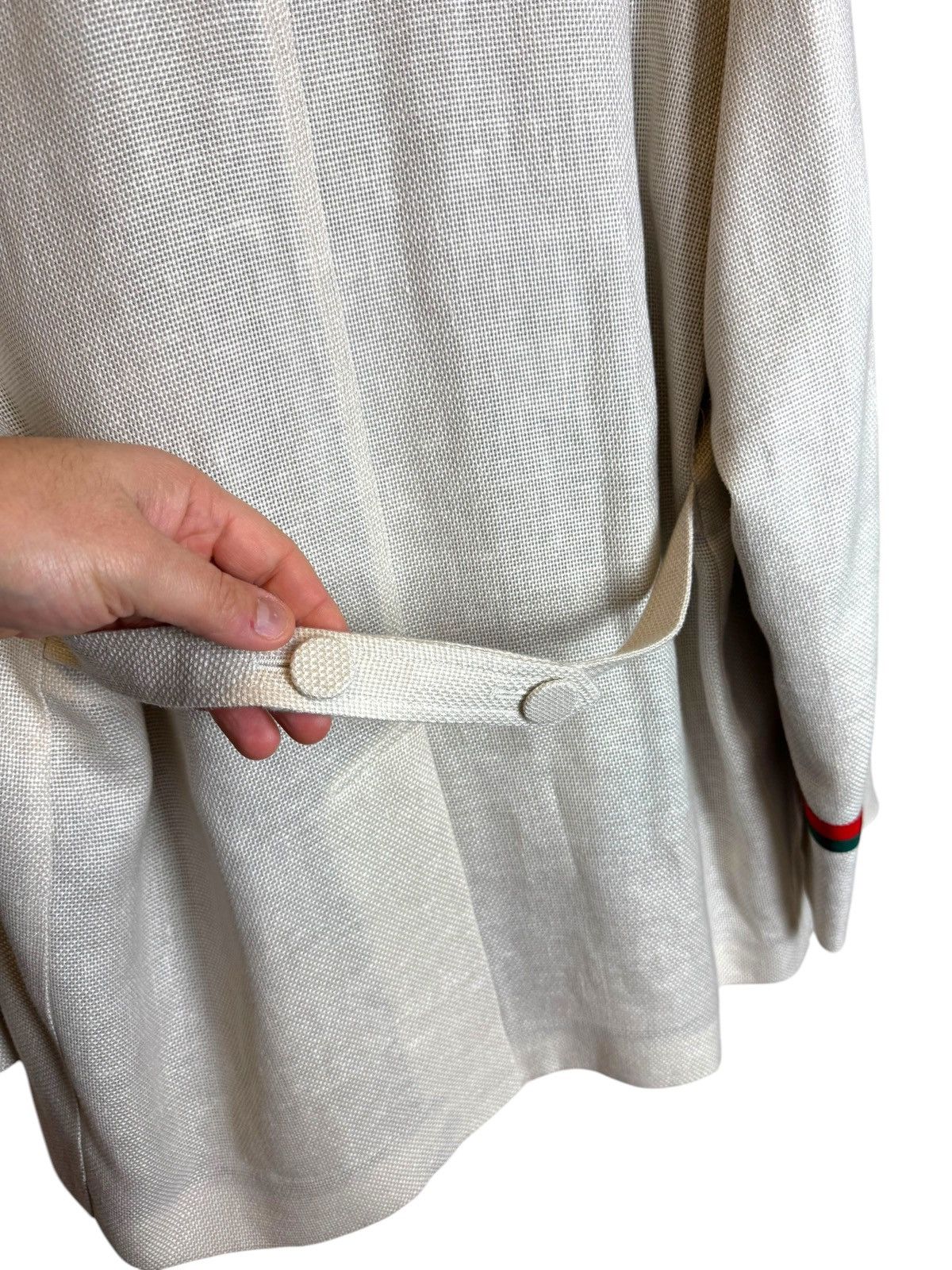 Gucci GAOK Linen and Cotton Jacket