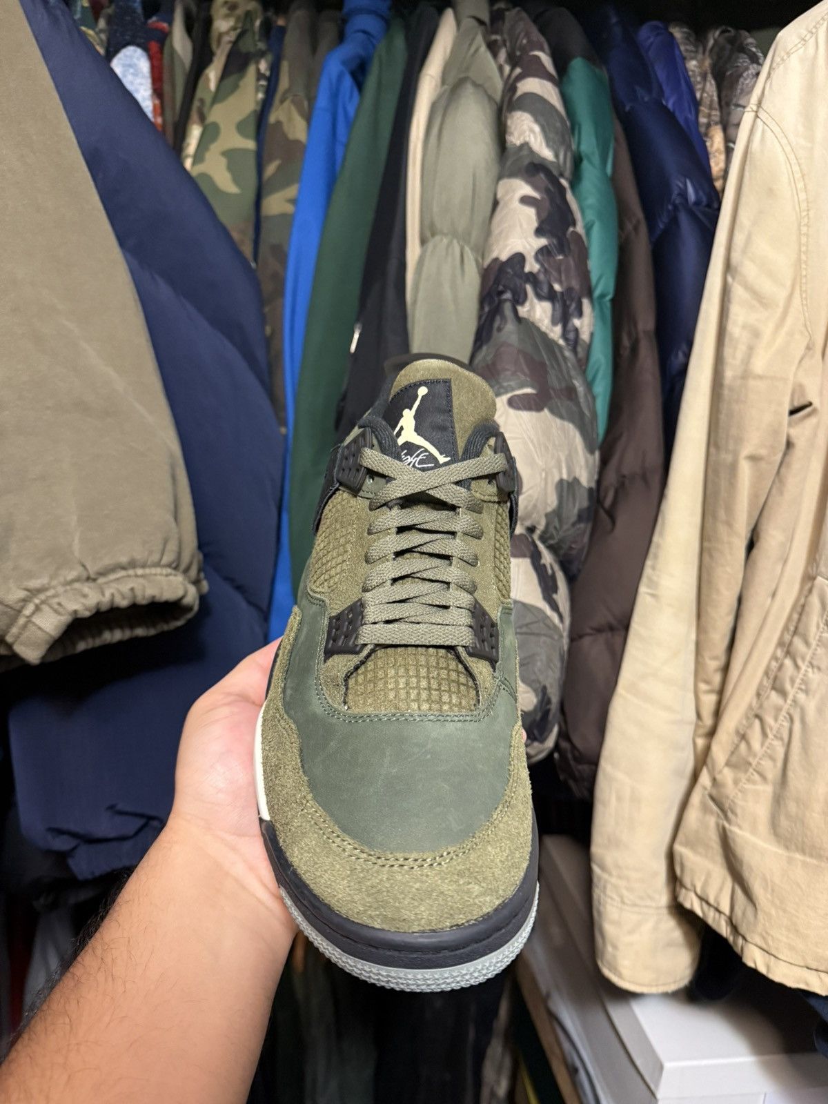 Jordan Brand Jordan 4 Retro SE Craft Medium Olive Size US 11 / EU 44 - 7 Thumbnail