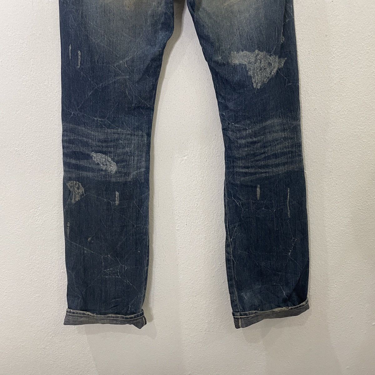 Vanquish Vintage Vanqusih Distressed Denim Jeans Size US 34 / EU 50 - 9 Thumbnail