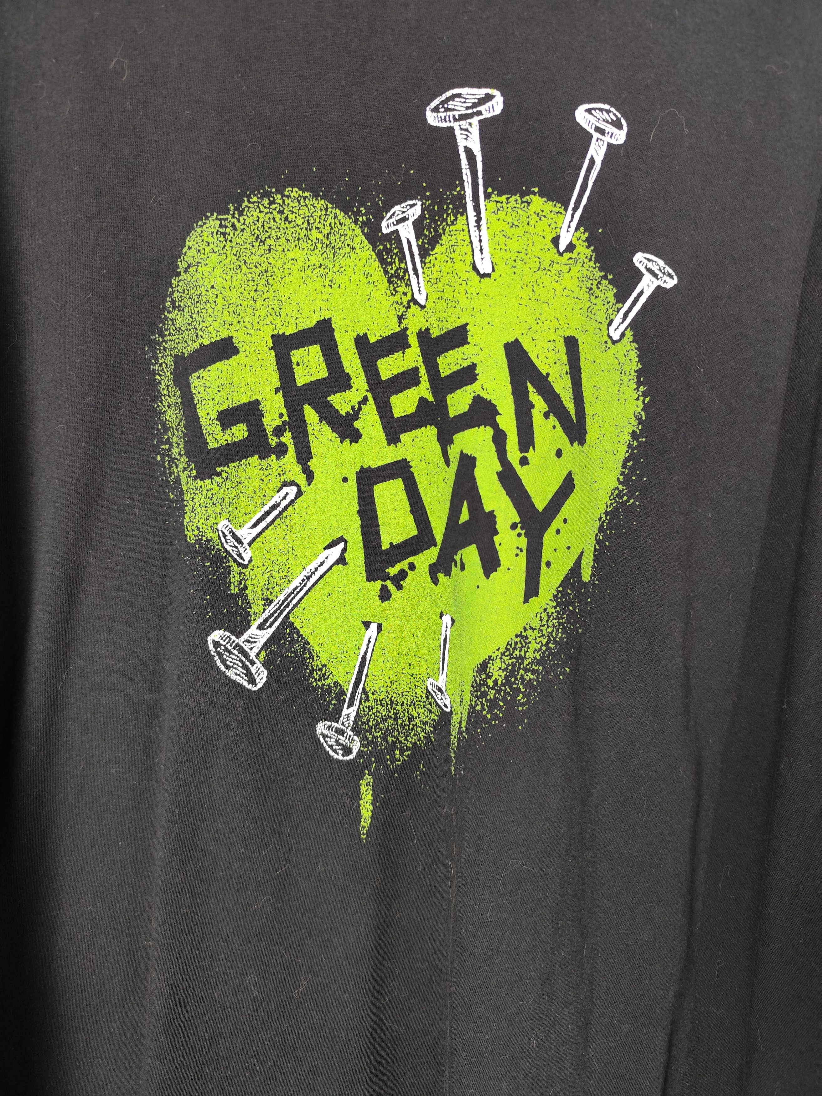 Band Tees Vintager rare streetwear band rock Green Day Tshirt Size 5Xl Size US XXL / EU 58 / 5 - 2 Thumbnail