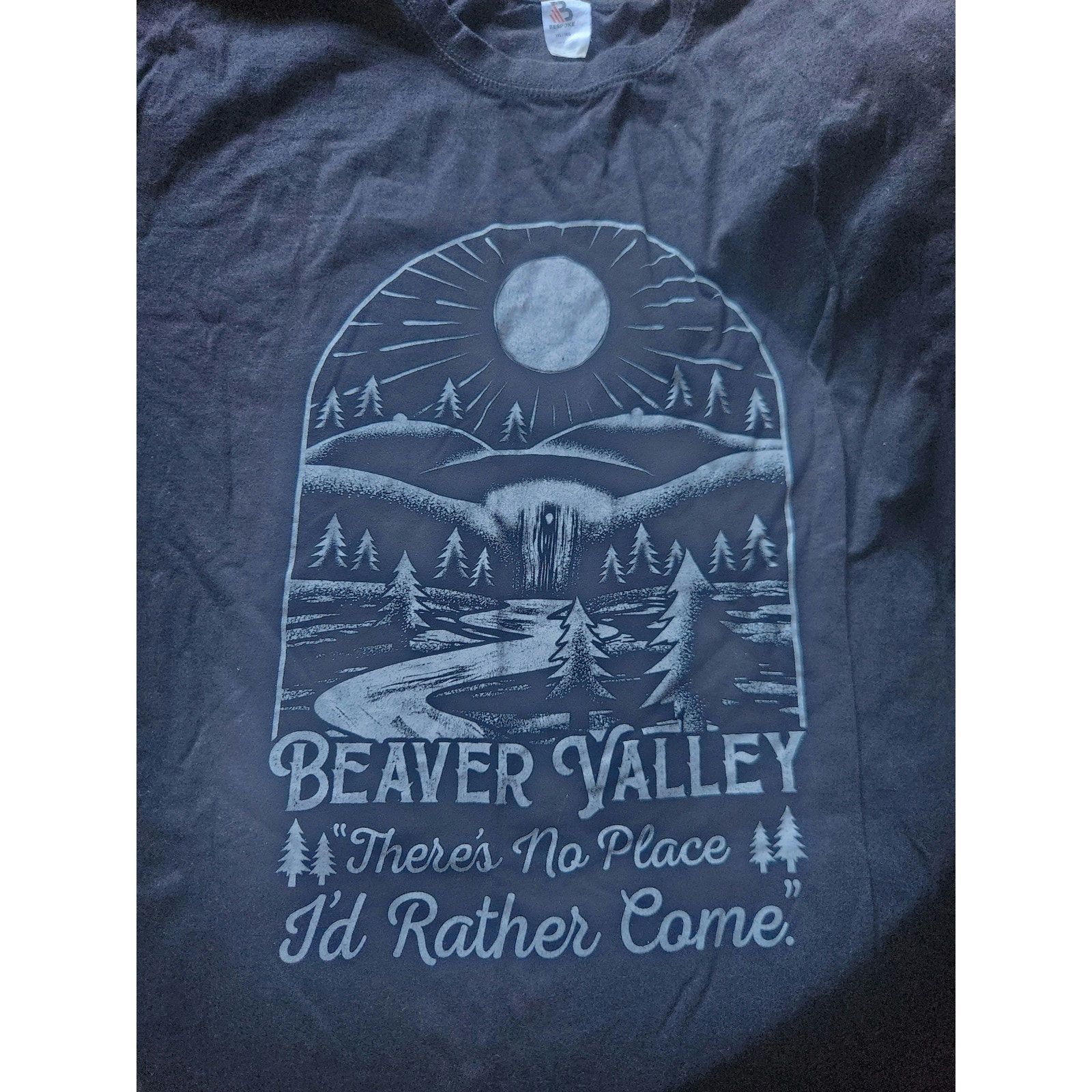 Other Bespoke Mens Funny Graphic Tshirt Beaver Meadow Vintage 3XL Size US XXL / EU 58 / 5 - 2 Thumbnail