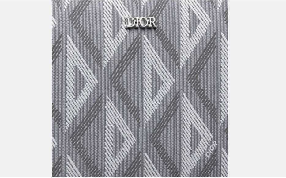 Dior o1w1db10325 2ESBC2 Size: OS / Zipped Long Wallet in Grey Size ONE SIZE - 6 Thumbnail