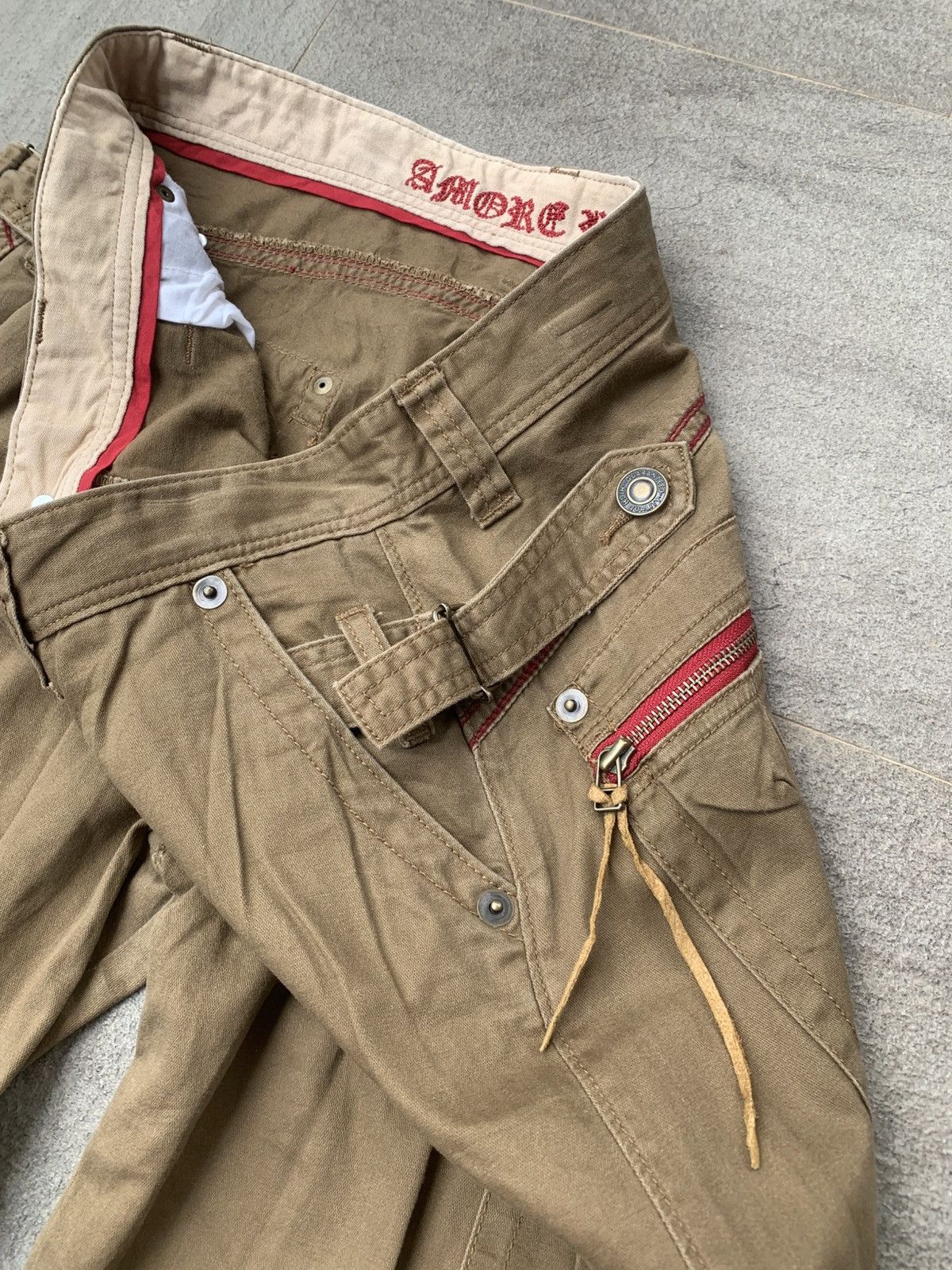 Japanese Brand Amore Duro Loose Pants Size US 34 / EU 50 - 3 Thumbnail