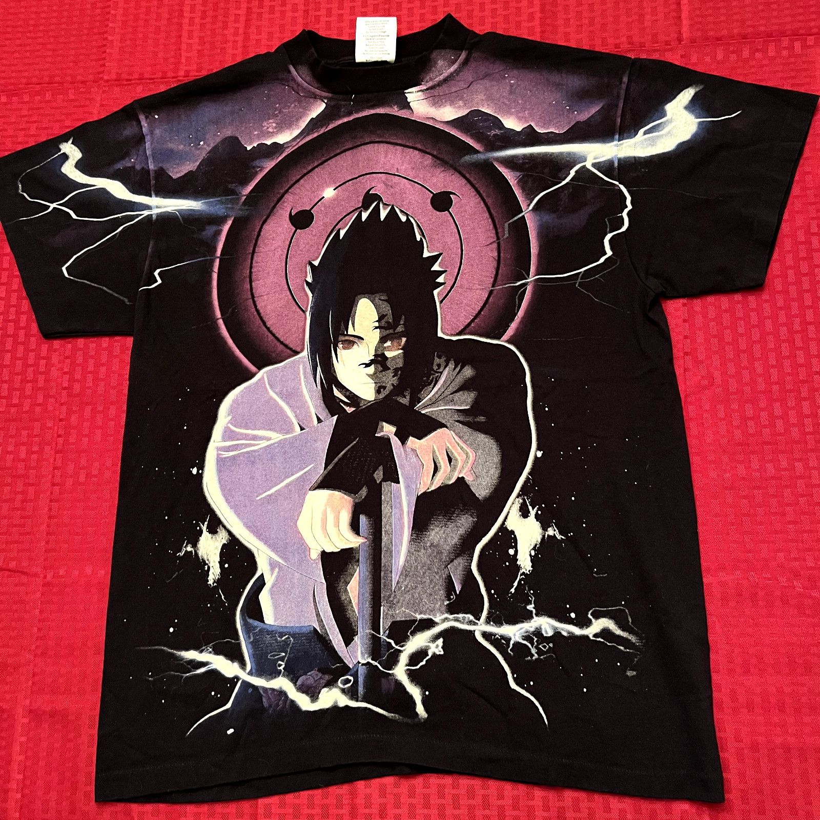 Other Sasuke Uchiha Naruto Anime purple vintage 90s style shirt Size US L / EU 52-54 / 3 - 1 Thumbnail