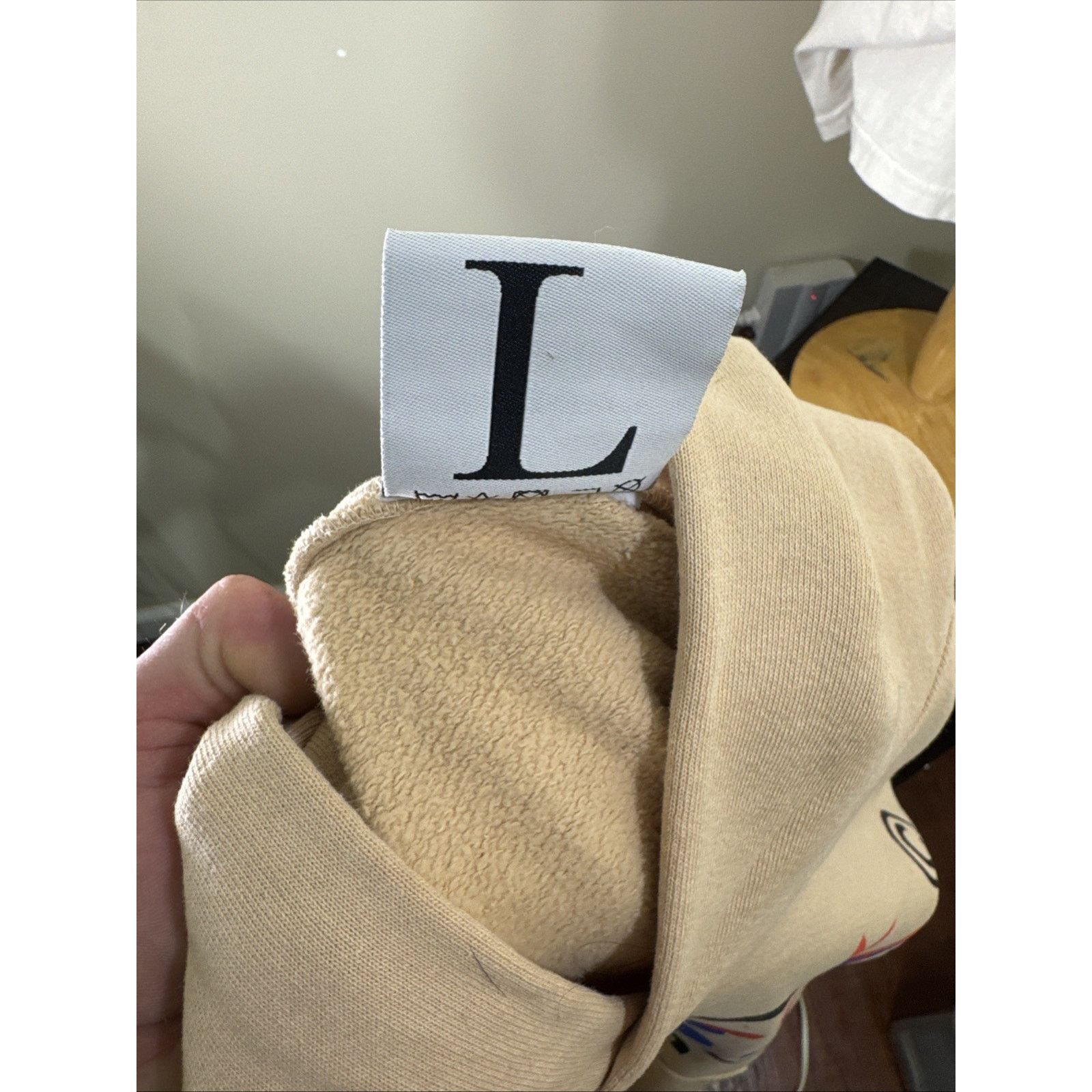 Online Ceramics Online Ceramics MagicOPN Oneohtrix Point Never Beige Hoodie Size US L / EU 52-54 / 3 - 4 Thumbnail