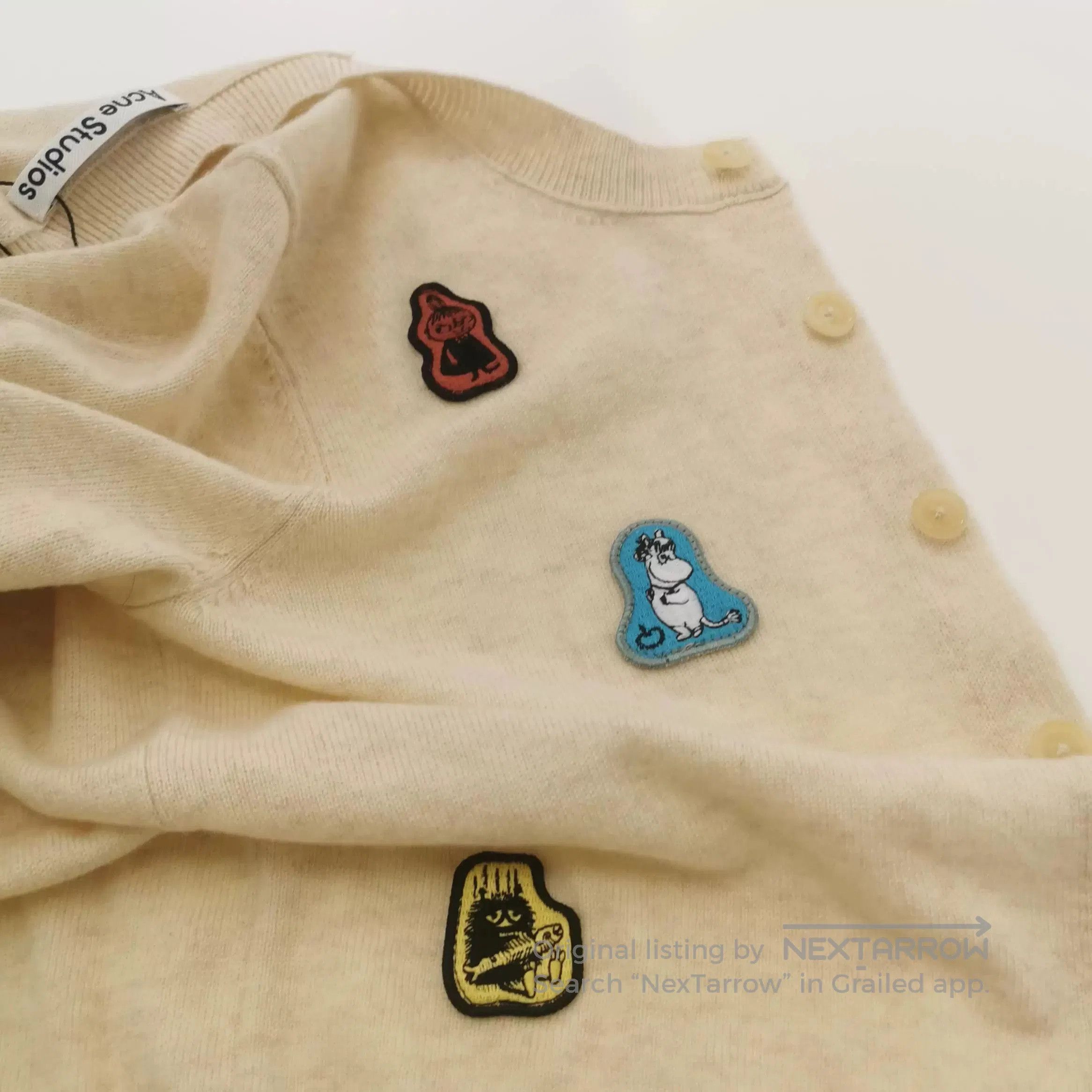 Acne Studios Acne Studios Beige Scarf. Size M / US 6-8 / IT 42-44 - 3 Thumbnail