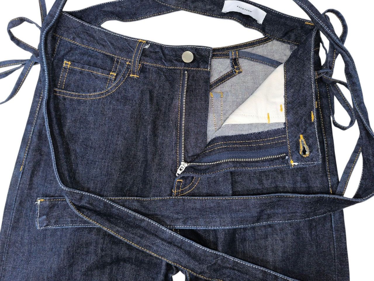 Facetasm Facetasm Belt Blue Denim Pants Size US 30 / EU 46 - 7 Thumbnail
