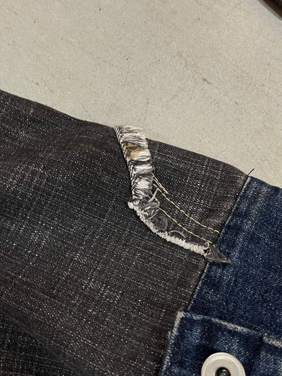 Japanese Brand Patchwork Vintage Japanese Brand Zipped Jeans Rare Design Size US 38 / EU 54 - 13 Thumbnail
