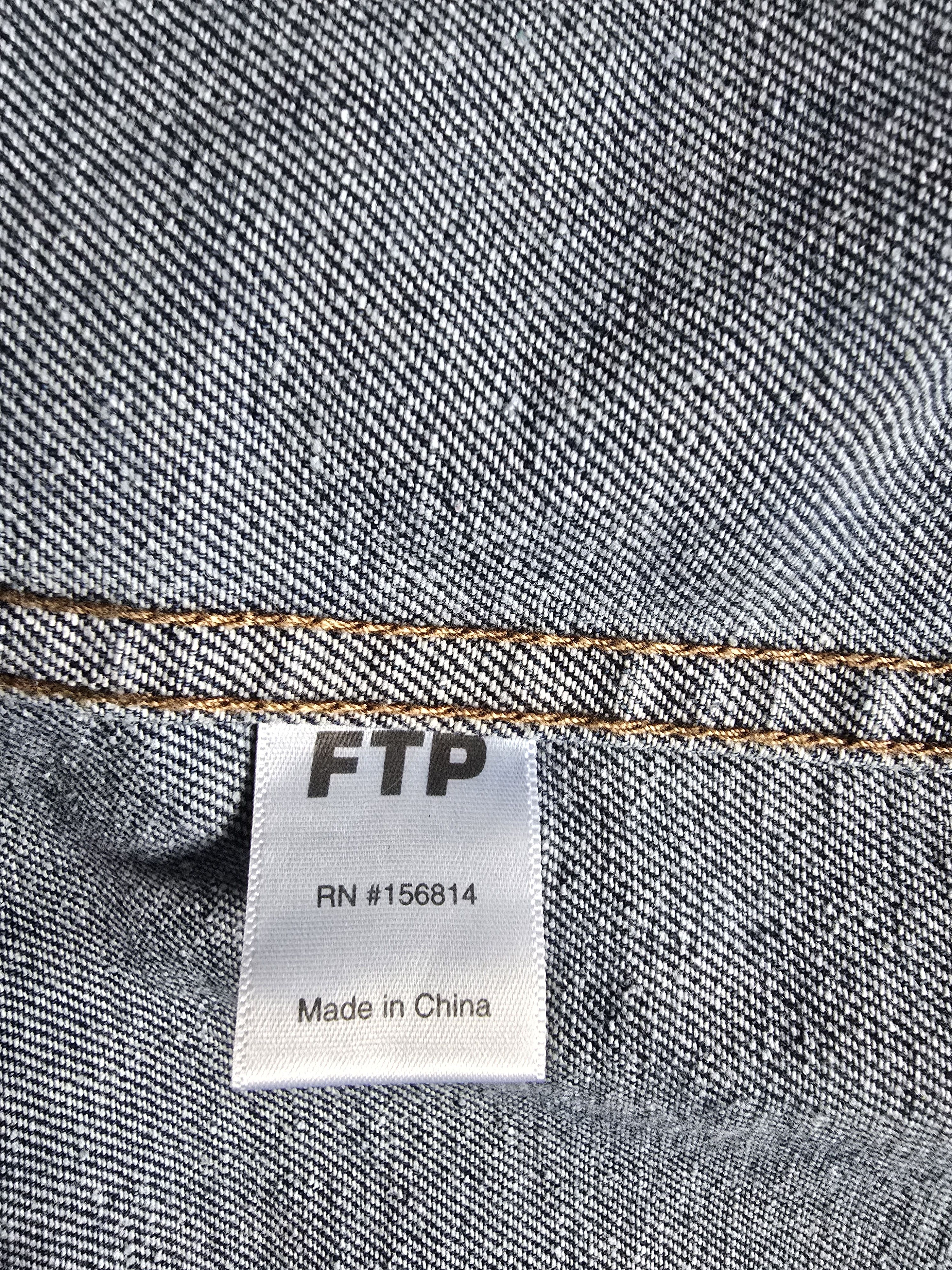 Fuck The Population FTP Bullet Hole Denim Jacket Size US S / EU 44-46 / 1 - 8 Thumbnail