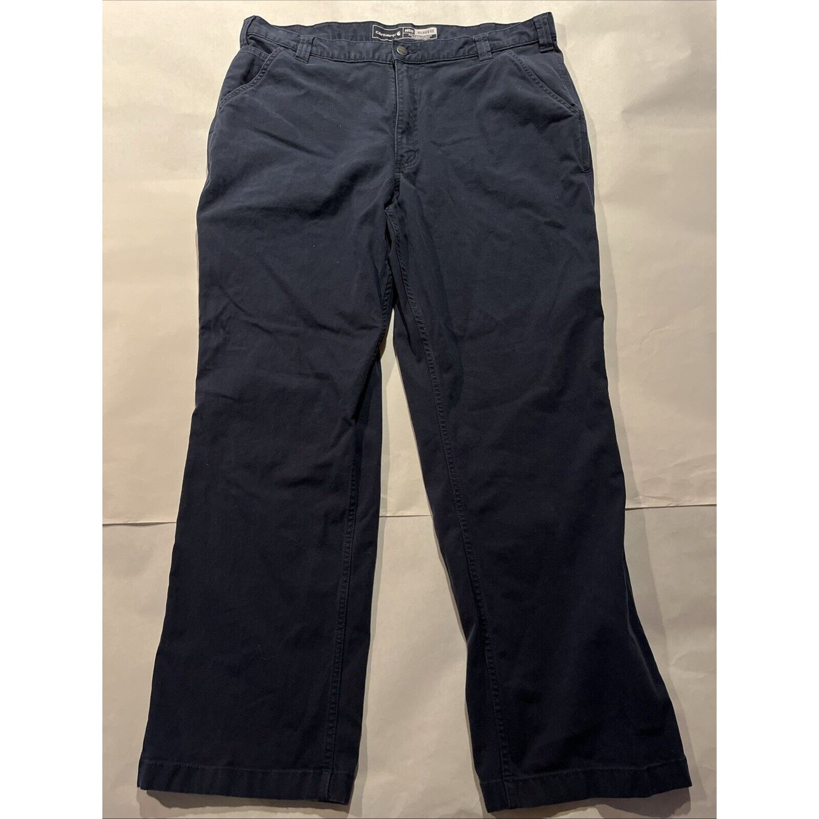Carhartt Carhartt Pants Men’s 40x31 Fit Navy Canvas Carpenter Relaxed Size US 40 / EU 56 - 2 Thumbnail