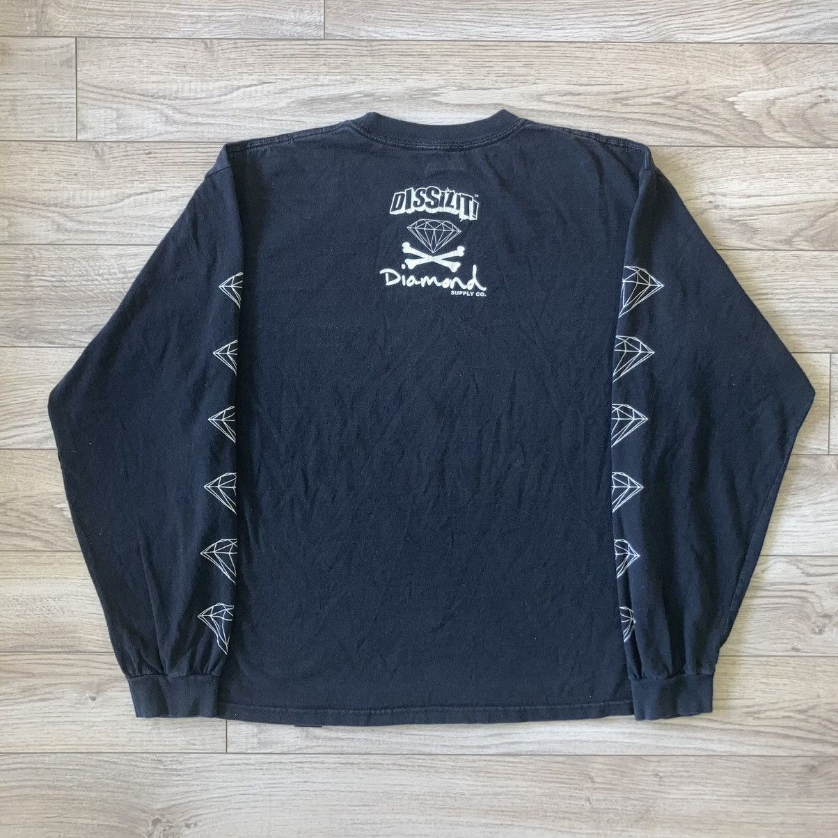 Diamond Supply Co. Diamond Supply co x Dissizit long sleeve skate tee Size US XL / EU 56 / 4 - 3 Thumbnail