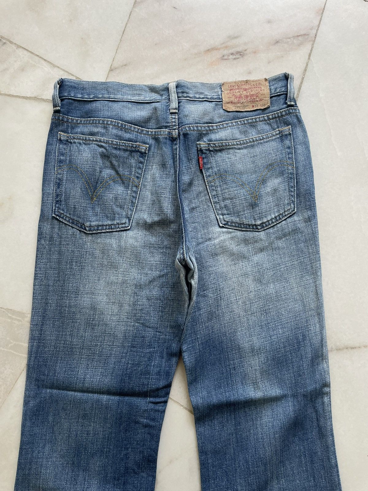 Levi's Vintage Levis 517 Flare Jeans Size US 32 / EU 48 - 4 Thumbnail
