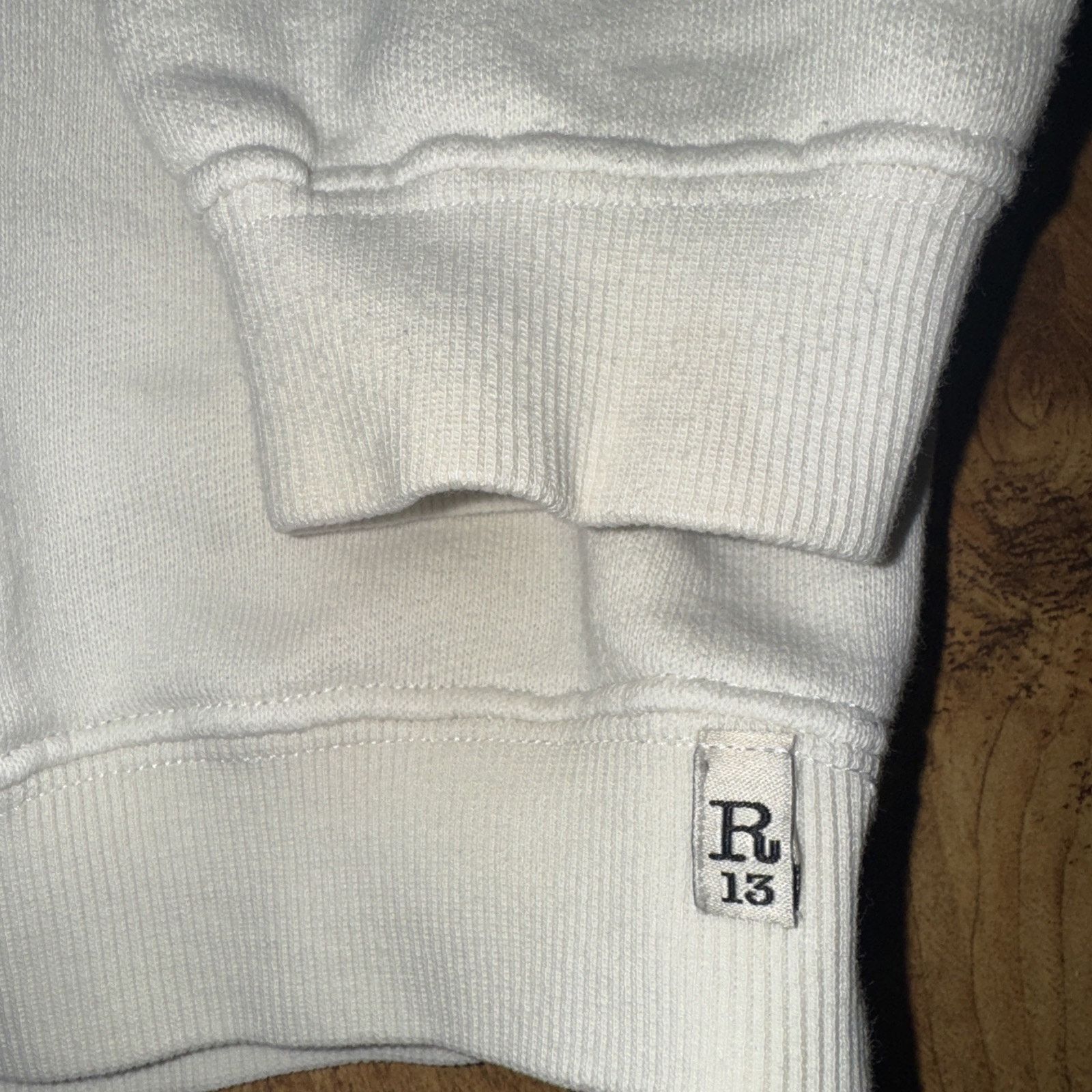 Japanese Brand × R13 R13 Nirvana Never Mind Crewneck Sweater White 24x22 Med Size M / US 6-8 / IT 42-44 - 3 Thumbnail
