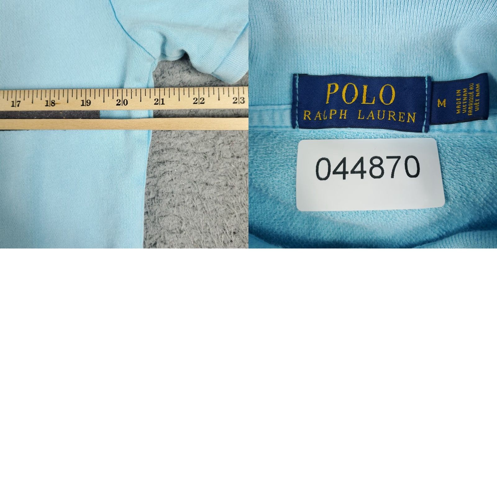 Ralph Lauren Ralph Lauren Polo Shirt Mens Medium Blue Knit Casual Short Sleeve Size US M / EU 48-50 / 2 - 8 Thumbnail