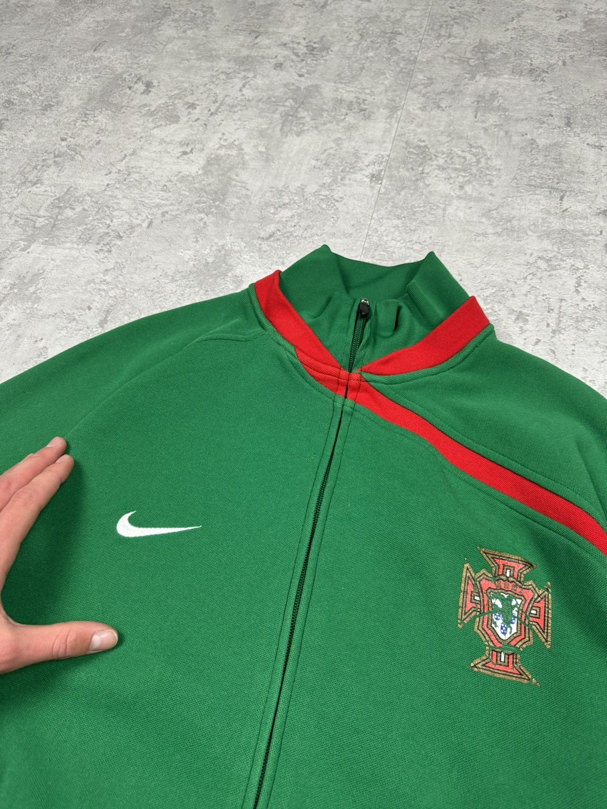 Nike Vintage Nike Portugal Track Jacket Size XL Size US XL / EU 56 / 4 - 6 Thumbnail