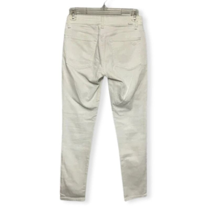 DL1961 Dl1961 Florence Instasculpt Denim Jeans Cropped White 24 Size 24" / US 00 / IT 34 - 4 Thumbnail
