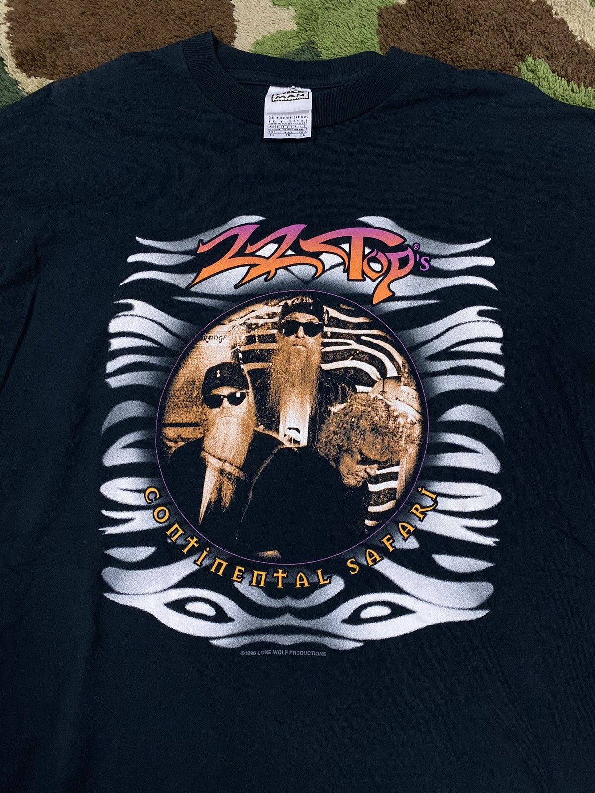 Band Tees Vintage 90’s ZZ Top Band T-Shirt Adult XLarge Size US XL / EU 56 / 4 - 4 Thumbnail