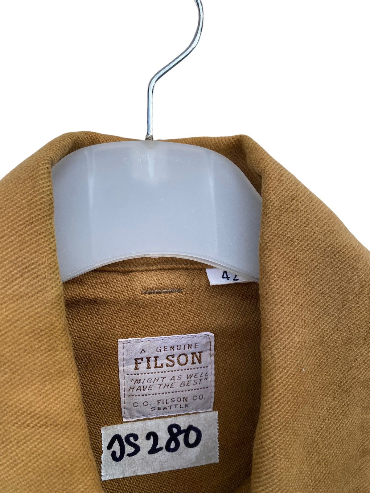 Filson Vintage Filson Garment Sun Faded Safari Jacket Size US L / EU 52-54 / 3 - 8 Thumbnail