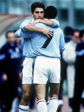 Umbro × Vintage Vintage 1995 Lazio Banca Di Roma Home Kit Umbro Jersey Size US L / EU 52-54 / 3 - 3 Thumbnail
