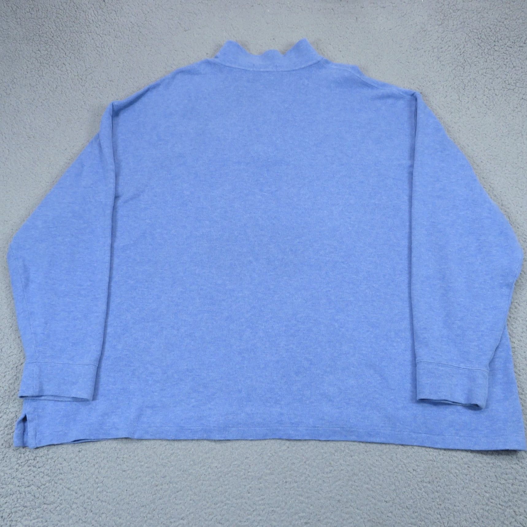 Polo Ralph Lauren Polo Ralph Lauren Sweater Mens 4XB Estate Rib Pullover 1/4 Zip Knit Estate Rib Size US XXL / EU 58 / 5 - 6 Thumbnail