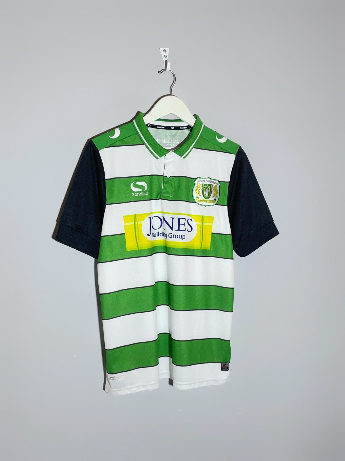 Macron Yeovil Town Macron 2016/17 Home Y2k Football Shirt Size US S / EU 44-46 / 1 - 3 Thumbnail