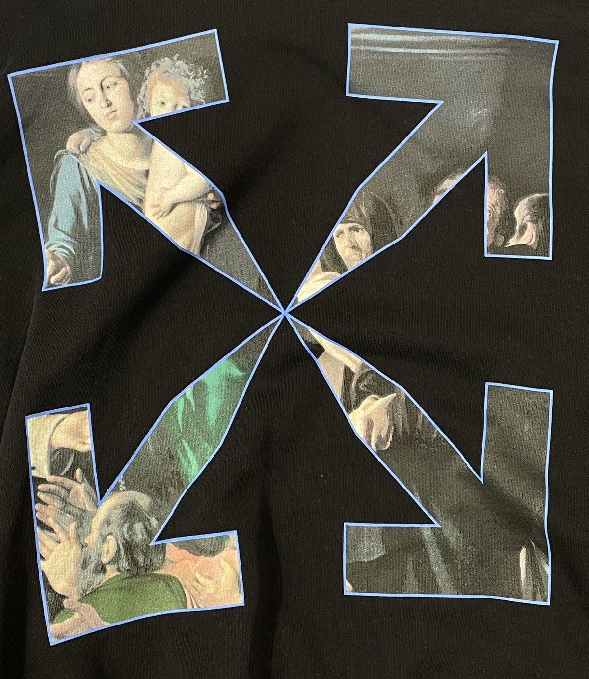 Off-White Off-White Caravaggio Print Hoodie Black Authentic Size US S / EU 44-46 / 1 - 15 Thumbnail