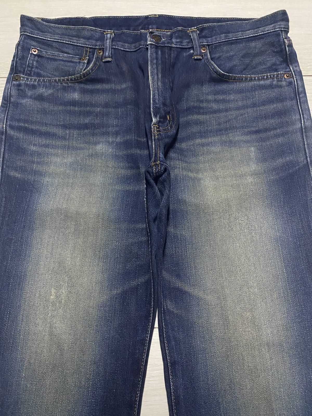 Edwin Vintage Japanese Brand Edwin 502 Mud Wash Distressed Jeans Size US 36 / EU 52 - 3 Thumbnail