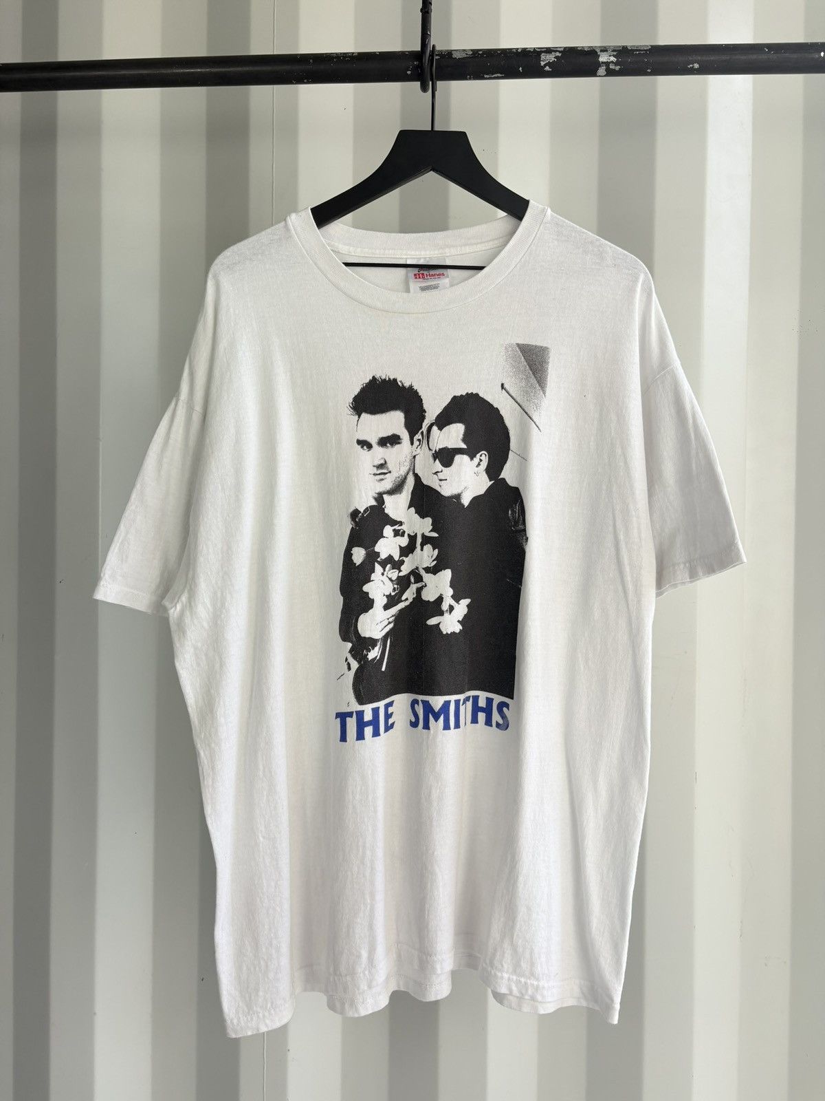 Band Tees Thrashed The Smiths Faded Distressed GRUNGE Shirt Band Size US XL / EU 56 / 4 - 1 Thumbnail