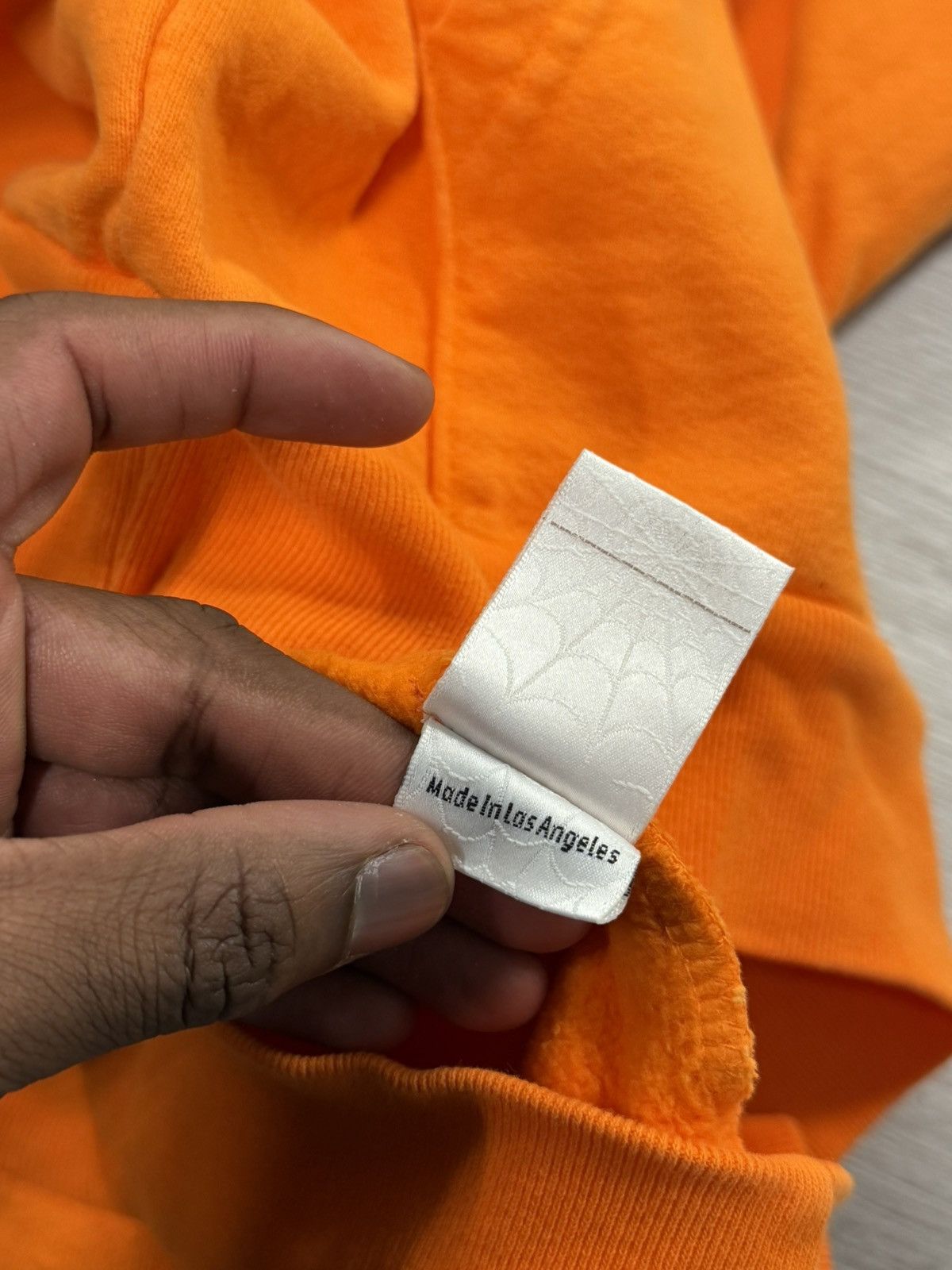 Sp5der Sp5der Beluga Hoodie – Orange Size US S / EU 44-46 / 1 - 5 Thumbnail