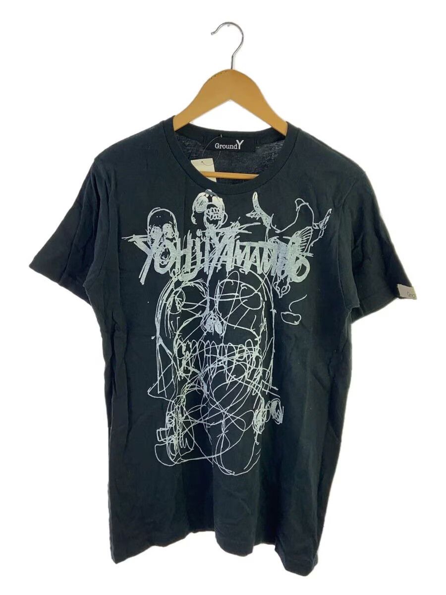 Ground Y × Yohji Yamamoto Sketch Skull Logo Tee Size US L / EU 52-54 / 3 - 1 Thumbnail