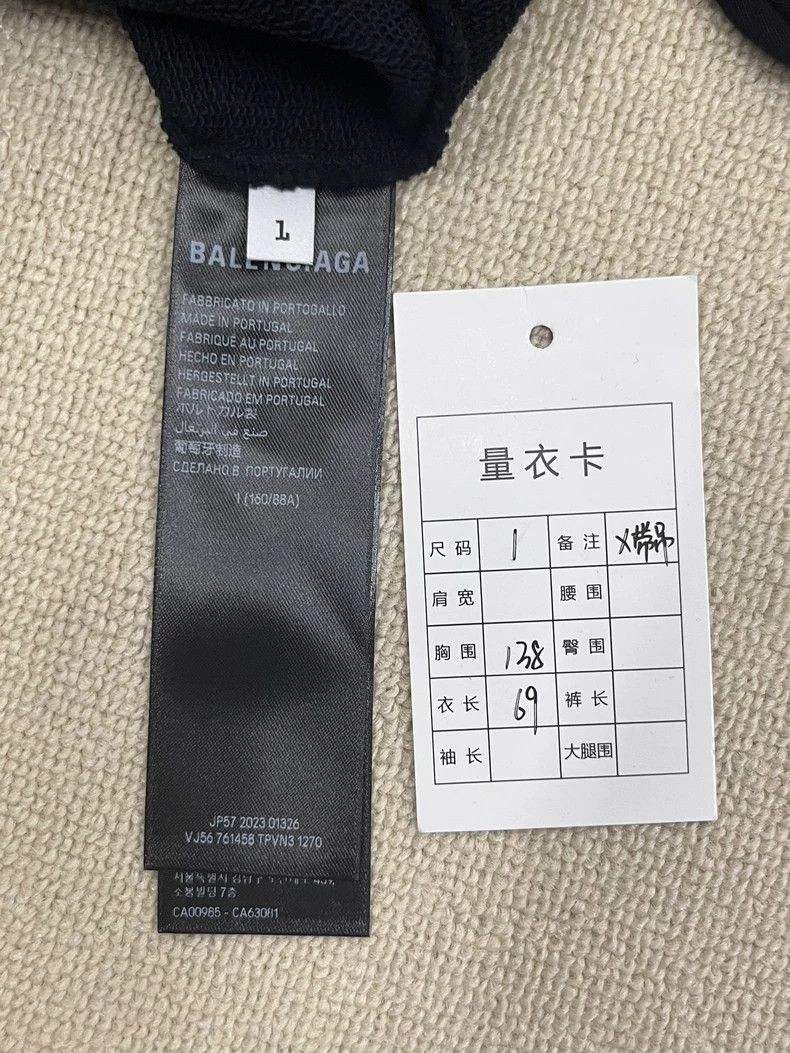 Balenciaga Balenciaga Post-it hooded sweatshirt Size US S / EU 44-46 / 1 - 5 Thumbnail