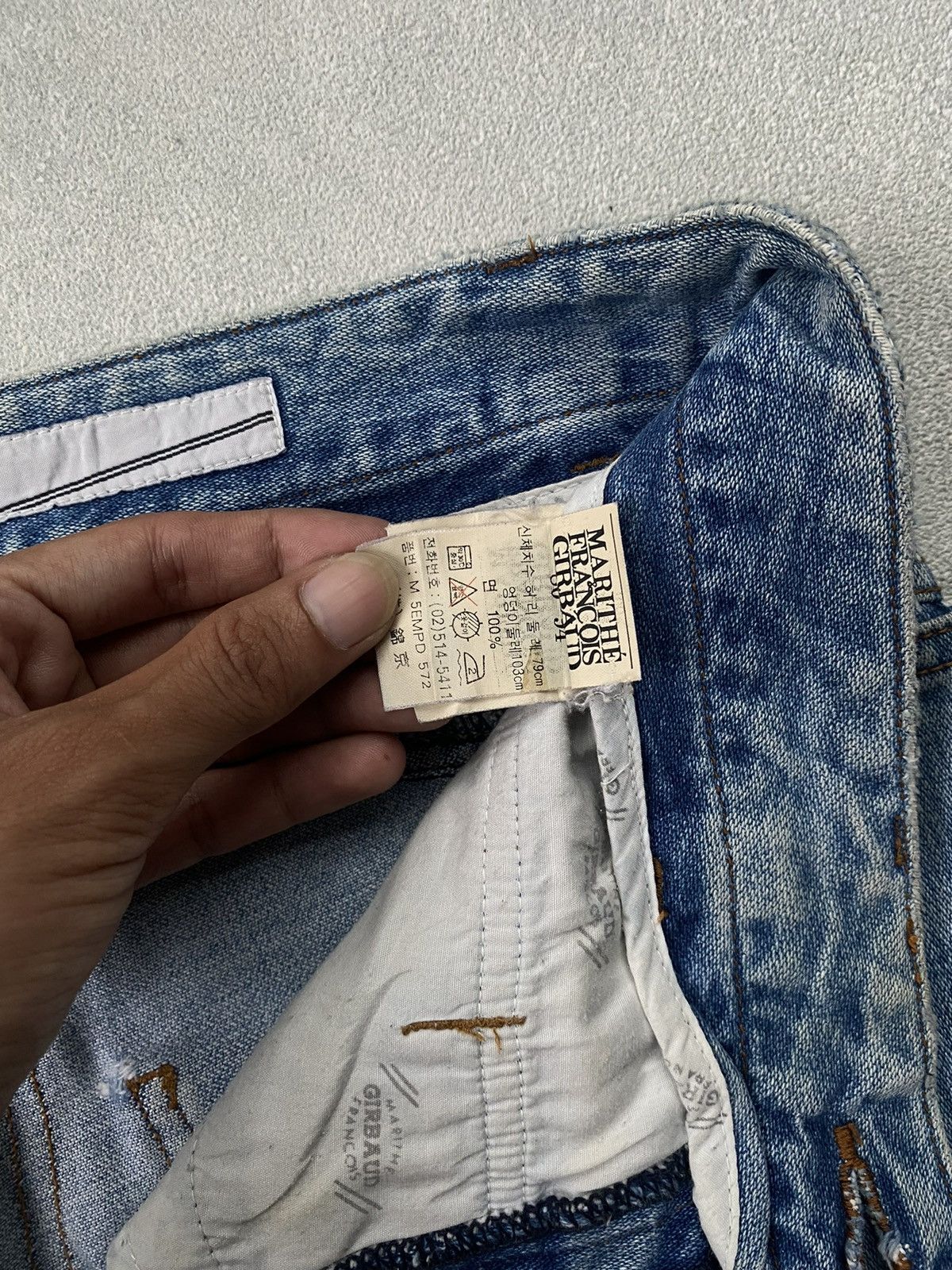 Marithe + Francois Girbaud × Vintage marithe francois girbaud stone washed denim pants Size US 30 / EU 46 - 9 Thumbnail