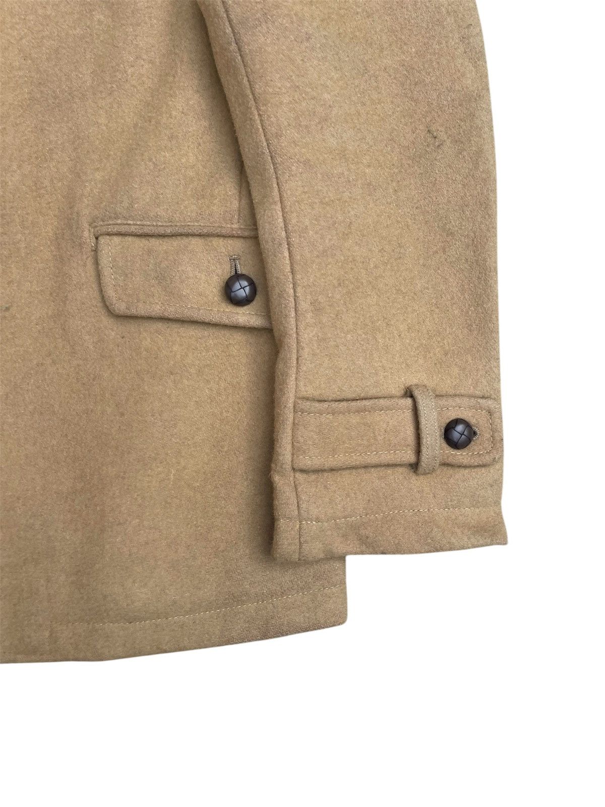 Ships Jet Blue Ships Jet Blue Tweed Jacket Quilted Lining Adjustable Cuffs Size US S / EU 44-46 / 1 - 7 Thumbnail