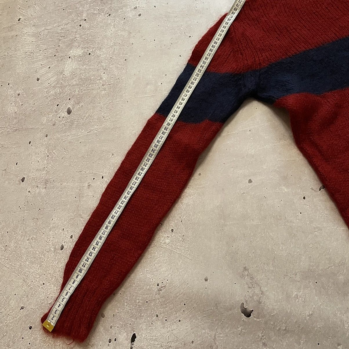 Japanese Brand × Marni Marni Mohair sweater Striped Size 50 Medium Men’s Size Size US M / EU 48-50 / 2 - 9 Thumbnail