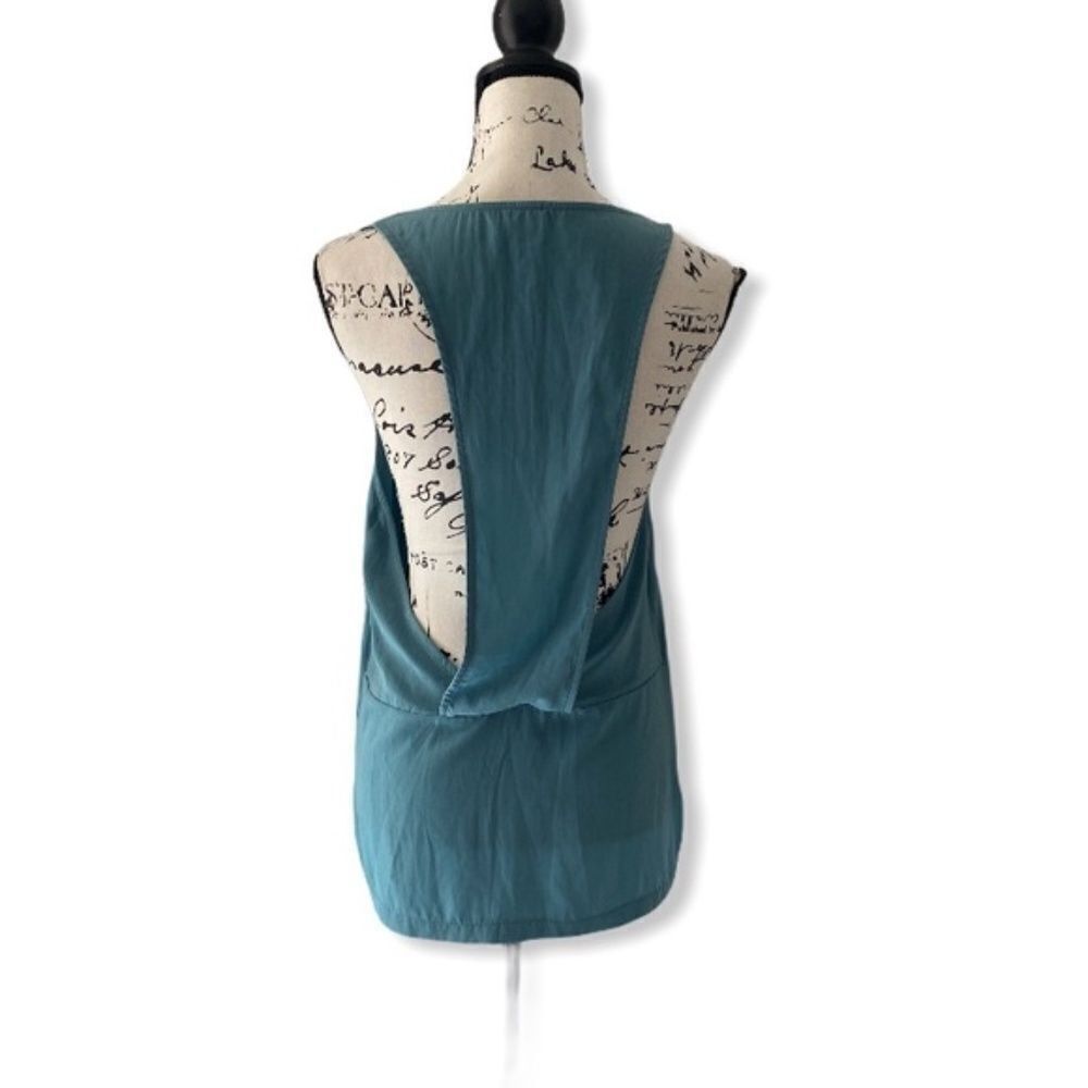 Urban Outfitters Urban Outfitters Sparkle & Fade Teal Racerback Tank Top Sz M Size M / US 6-8 / IT 42-44 - 4 Thumbnail