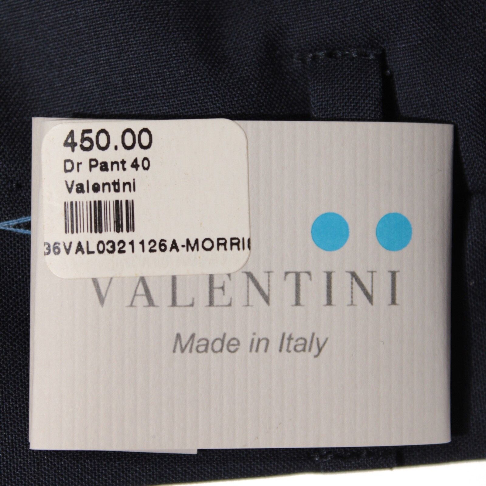 Other Valentini New with tags Dress Pants Size 40 US In Blue Size US 40 / EU 56 - 4 Thumbnail