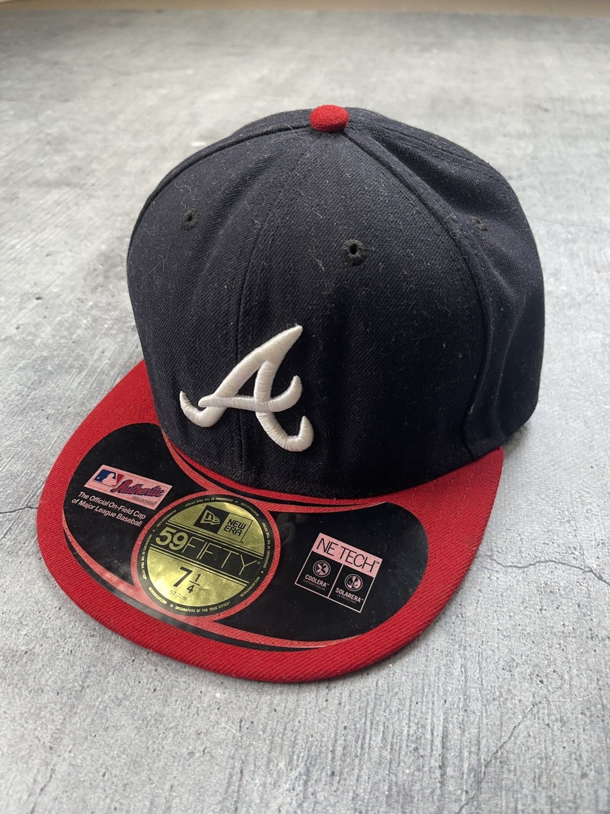 Ebbets Field Flannels Ebbets Field Flannels Atlanta Crackers USA Wool Baseball Cap Size ONE SIZE - 5 Thumbnail