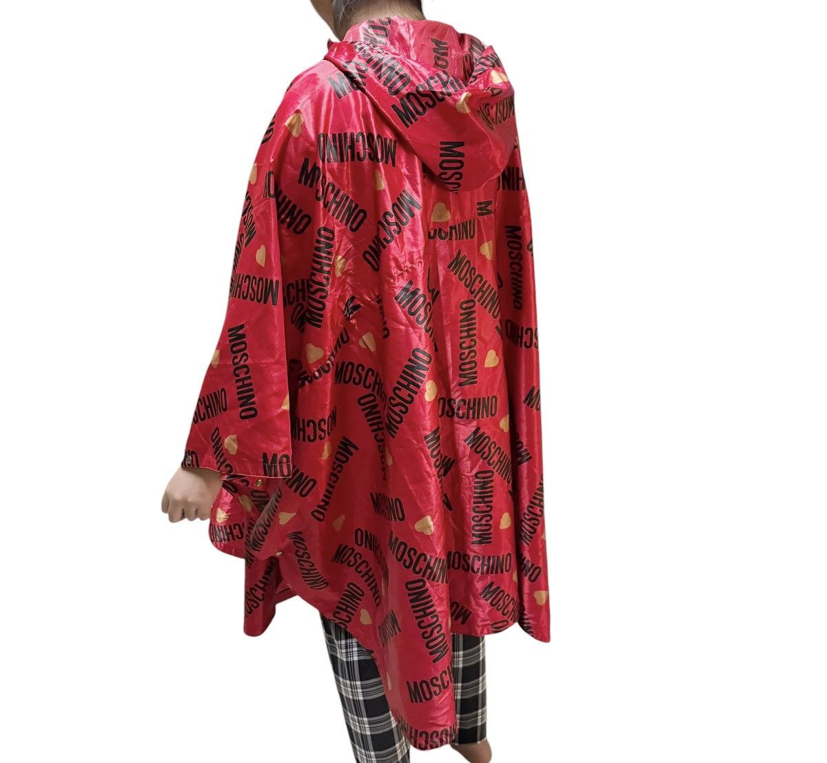 Moschino Vintage Moschino Monogram Rain Coat Jacket Size L / US 10 / IT 46 - 13 Thumbnail