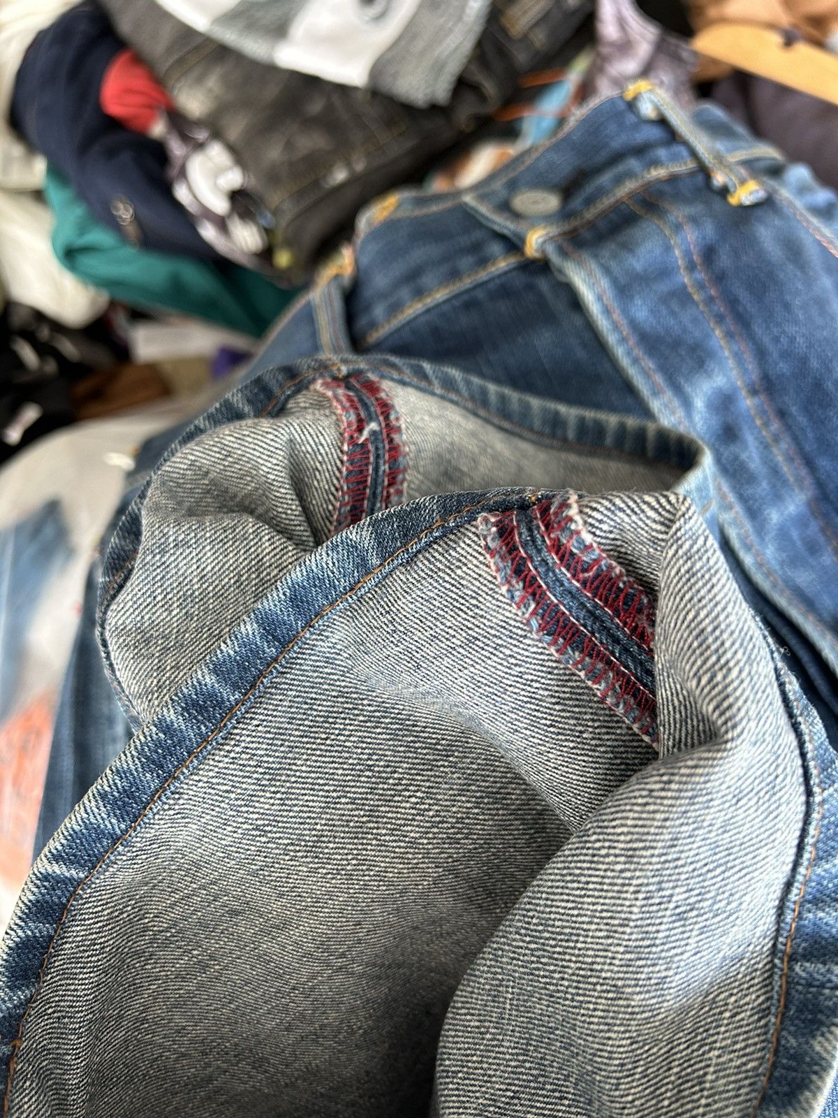 Evisu Evisu Denim Jeans Size US 33 - 21 Thumbnail