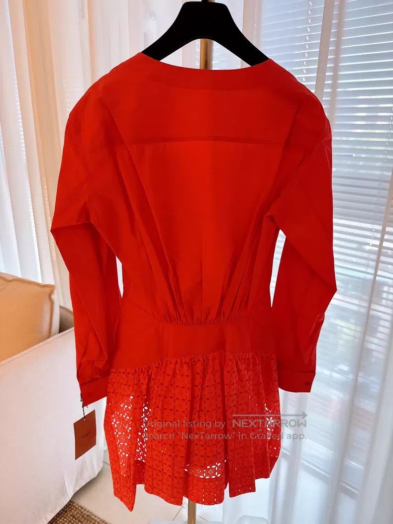 Alaia Alaia Classic Orange Red Skirt Hem Top Size M / US 6-8 / IT 42-44 - 5 Thumbnail