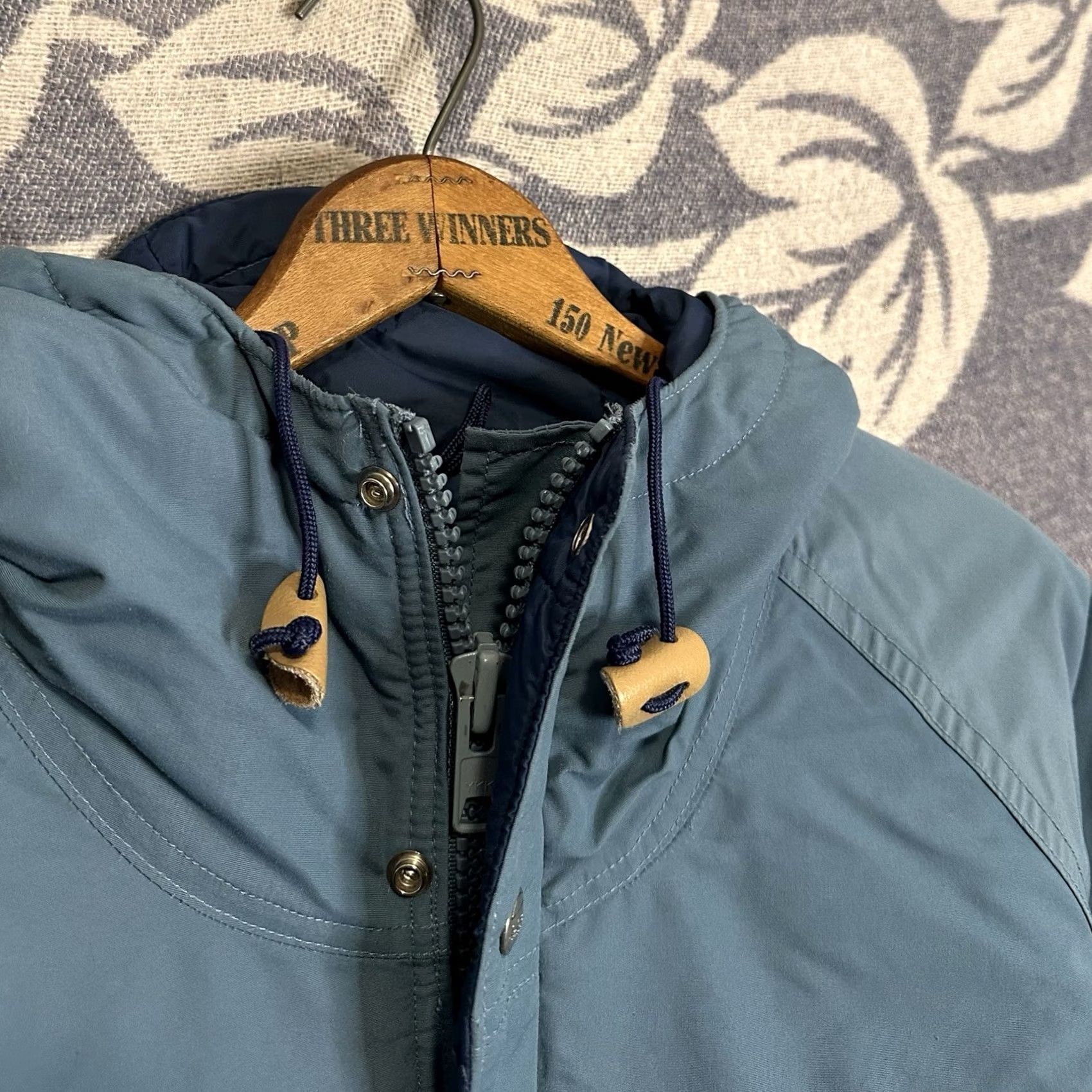 Vintage VINTAGE L.L. Bean Baxter State Parka Women’s Medium Nylon USA Made Blue Full Zip Parka Size M / US 6-8 / IT 42-44 - 3 Thumbnail