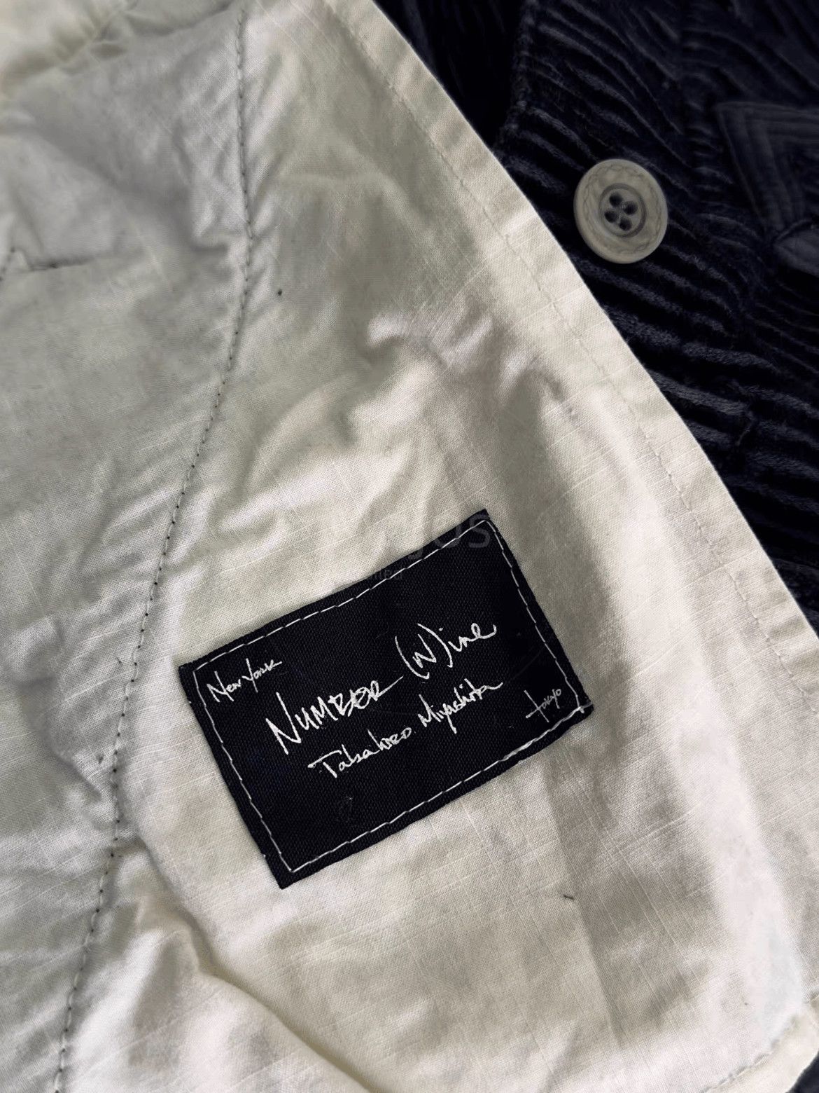 Number (N)ine Sz 2 Number Nine 09SS Corduroy Pants-2508 Size US 28 / EU 44 - 4 Thumbnail