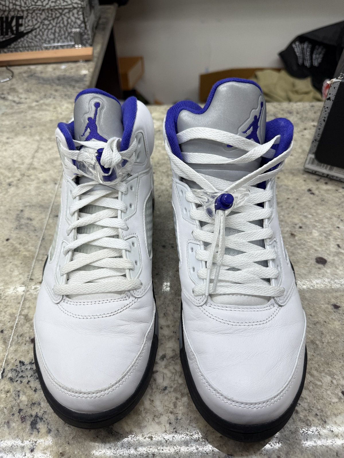 Jordan Brand Jordan 5 Retro Dark Concord Size US 9.5 / EU 42-43 - 3 Thumbnail