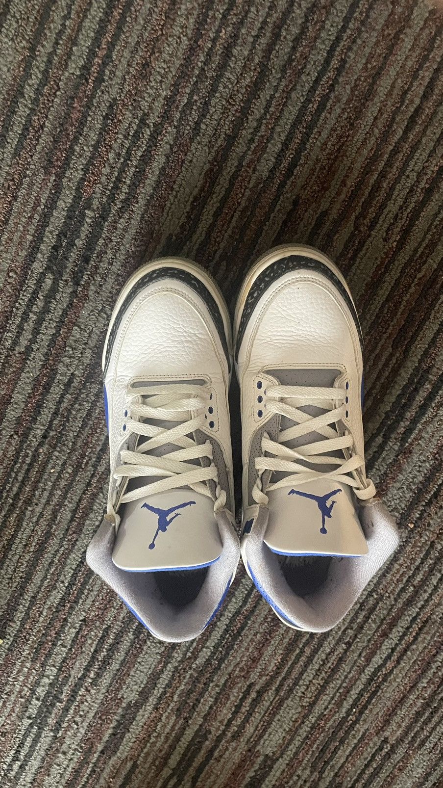 Jordan Brand Jordan 3 Retro Racer Blue Size US 8 / EU 41 - 1 Thumbnail