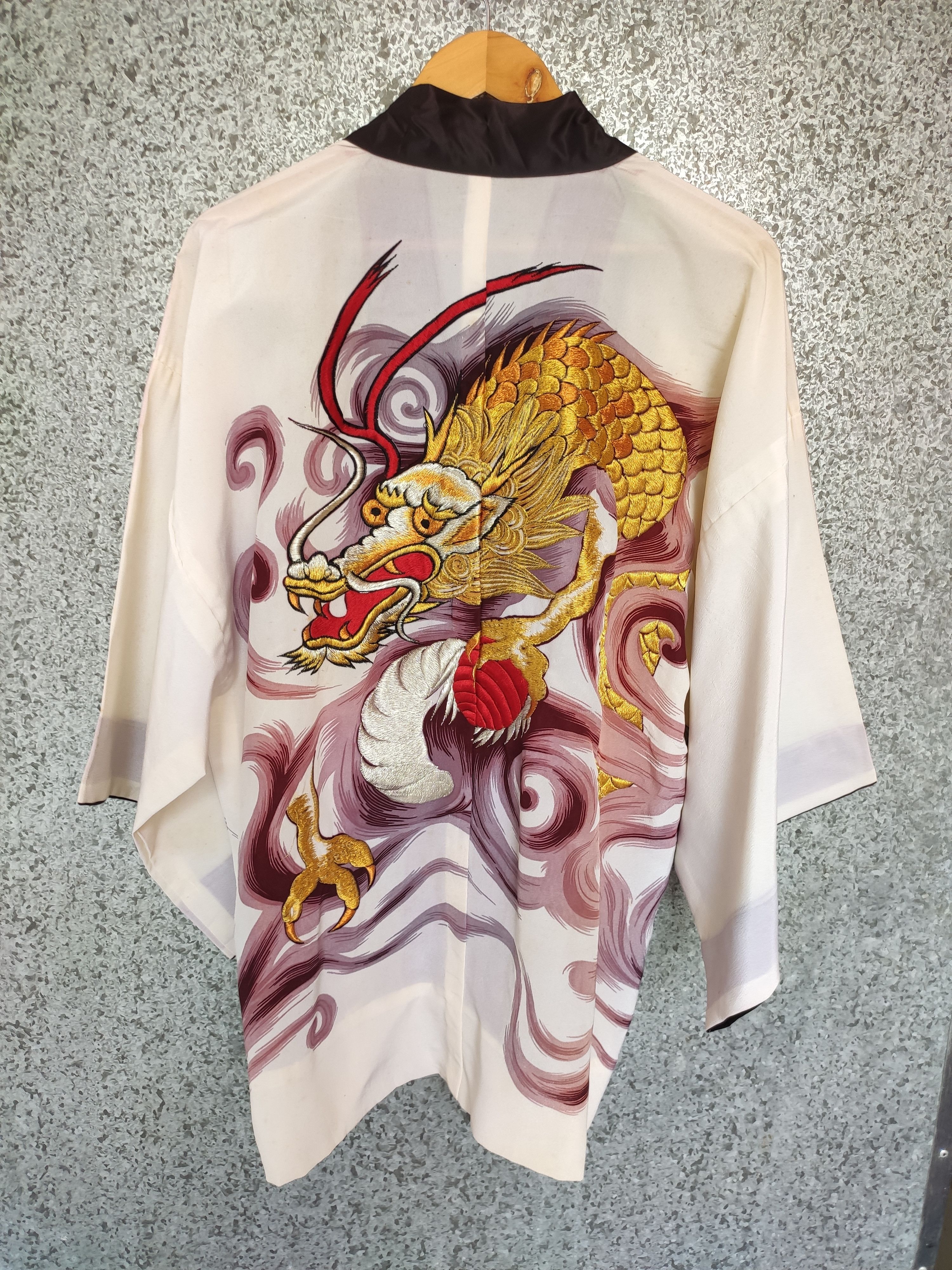 Japanese Brand 🔥 Kimono Japan Dragon Embroidery Size US S / EU 44-46 / 1 - 1 Thumbnail